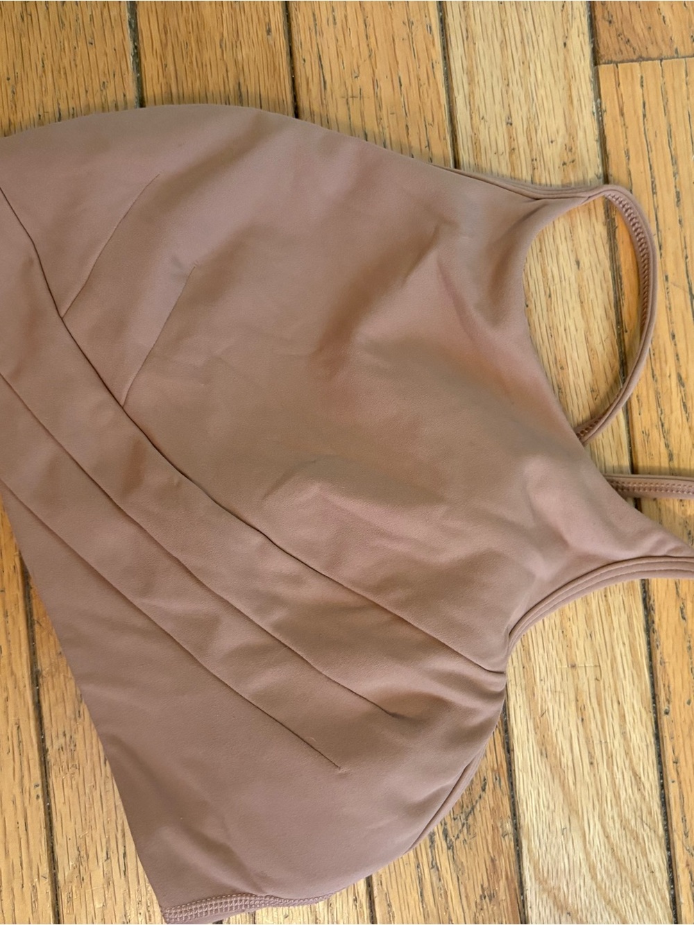 EUC Lululemon Brown sports bralette size 4